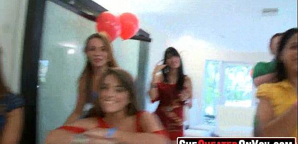  21 Massive  Huge cum swapping clup party 2